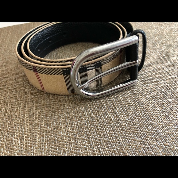 Burberry Other - Authentic Burberry unisex belt size 24/120